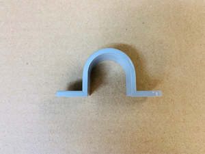 Electrical Conduit And Fittings: [E735] Electrical clip  25mm  (grey)