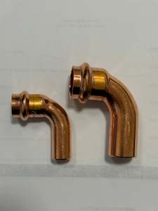 Copper Press: [CPF1018] Copper Press Gas Street Elbow 90 Degree