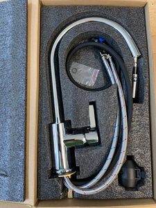 Tapware: [T201] Pull out Kitchen/ laundry Sink Mixer Tap