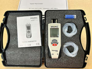 Gas Testing Measuring: [GTM1001] Bromic Digital Manometer