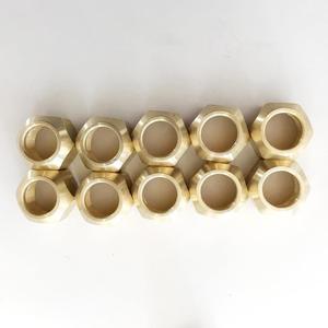 Brass Fitting: [BRF1021] Brass Crox Nuts 15mm x10 Pack