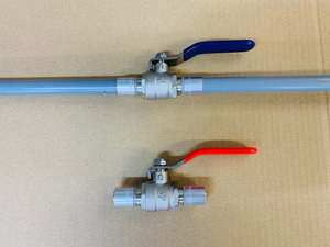 Valve: [CRP1045] PB Crimp Brass Inline Ball Valve