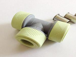 Pb Fittings Push Type: [407] Equal Tee 15mm