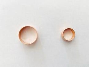 Sale: [S701] Copper olive ring 15mm x 100