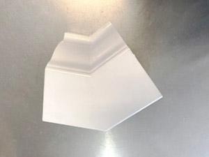 Bends Angles: [GBA1003] Gutter Corner Internal 45 Degree White