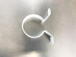 Pipe Clips Support: [DPF1013] Downpipe Clip 80mm White