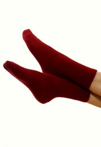 Products: Possum Merino Rib Socks