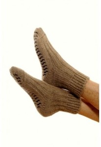 Products: Possum Merino Slipper Socks