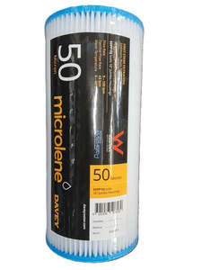 Poly Pleated Water Filters: Sediment Filters Pleated Options (10" x 4.5") Watermark Certified