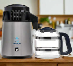 Stainless Steel Water Distiller With Glass Jug