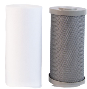Water Filter Cartridges Jumbo Whole Home: Whole House Mains Water 10" Dual Filter Set