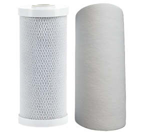 Water Filter Cartridges Jumbo Whole Home: HRV Whole Home Mains Water Filter 10" Compatible Set