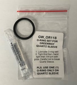 Greenway Uv Lamps: Greenway UV O-ring set