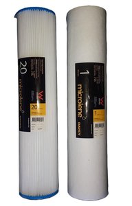 Davey Water: Sediment Filter Set Jumbo (20 x 4.5") Watermark Certified
