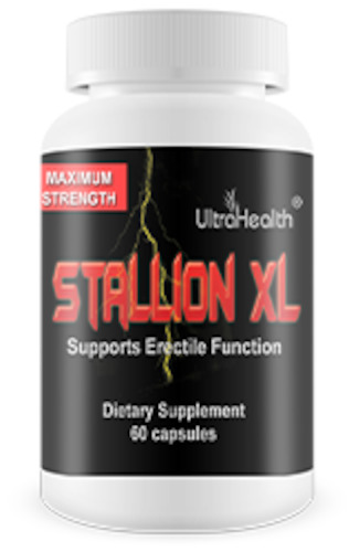 STALLION  XL - Powerful Male Enhancer - Size 60 Capsules