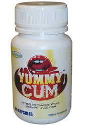 Women's Health: YUMMY CUM  -  Semen Taste Enhancer -  Size 60 Capsules