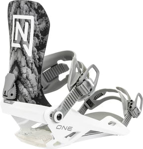 Bindings: Nitro One 2025 Snowboard Bindings