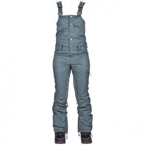 Womens Snow Pants: Nikita Evergreen Denim Bib Pants