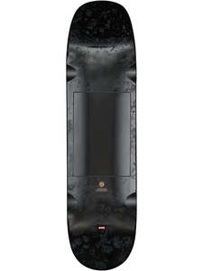 Decks: Globe Chisel Skateboard Deck - Black/Dont F&ckIt