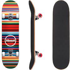 Womens Snow Layering: Almost Thin Stripes Complete Skateboard
