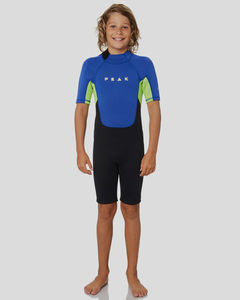 Wetsuits Rashies: Peak Boys Energy Shortsleeve Spring Wetsuits