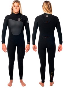 Wetsuits Rashies: Ripcurl Heatseeker 4/3 Women's Zip-Free Wetsuits