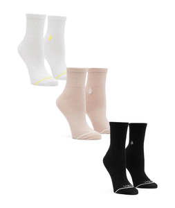 Volcom Quarter New Crew Socks (3PK)