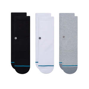 Youth Apparel: Stance Icon ST Kids 3 Pack Socks
