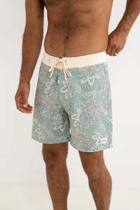 Mens Shorts: Rhythm Paisley Trunks