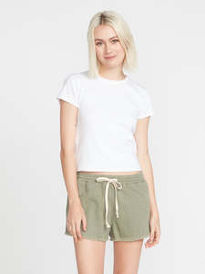 Womens Shorts: Volcom Strutin Stone Shorts