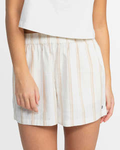 Womens Shorts: Roxy Lekeitio Bay Stripe Shorts