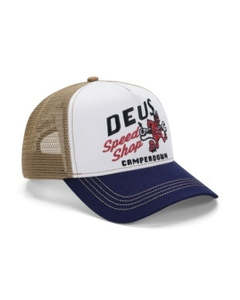 Mens Apparel: Deus Dogleg Trucker Caps