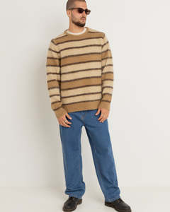 Mens Apparel: Rhythm Mohair Stripe Knits