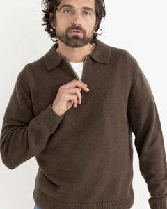 Mens Apparel: Rhythm Quarter Zip Knits