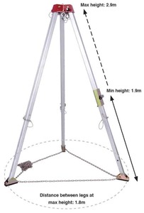 Tripod Solid Head 2.95m - NZ Survivor