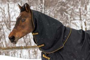 Winter Mid Season: Bucas Rug Irish Black 1200D Neck