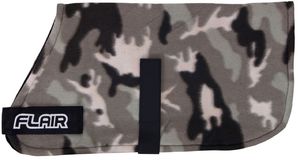 Flair Pattern Polar Fleece Dog Coat