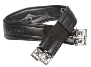 Girths: Kieffer Leather Ultrasoft Anatomic Long Girth