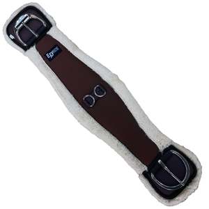 Ezy Ride Western Girth Anatomical Deluxe Fleece