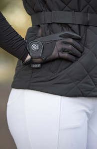 Gloves: BARE Equestrian Pro Rider Mesh Grip Gloves