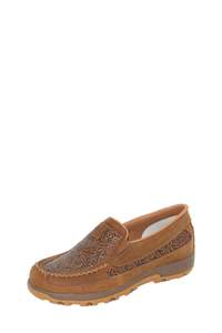 Twisted X Women's Tooled CellStretch Mocs Slip On