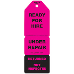 Hire Tags - Pack of 20