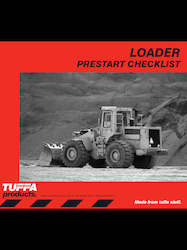 Loader Prestart Checklist Books