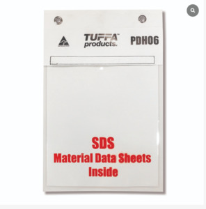 Other: A4 Waterproof Permit Document Holder SDS / MDS Code PDH06