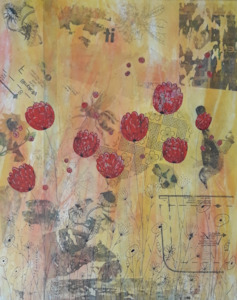 Workshops: Multi Media Workshop - Create a Unique Collaged Floral Fantasy