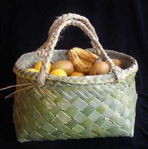 Harakeke (NZ Flax) Weaving Workshop - Weave the Greenest Shopping Basket, Ever!