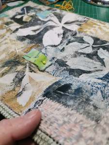 Textile Collage Workshop - Mono Printing & Stitch Fabric