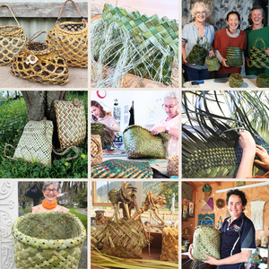Create Your Own Bespoke Harakeke (NZ Flax) Weaving Workshop with Evey Weavey
