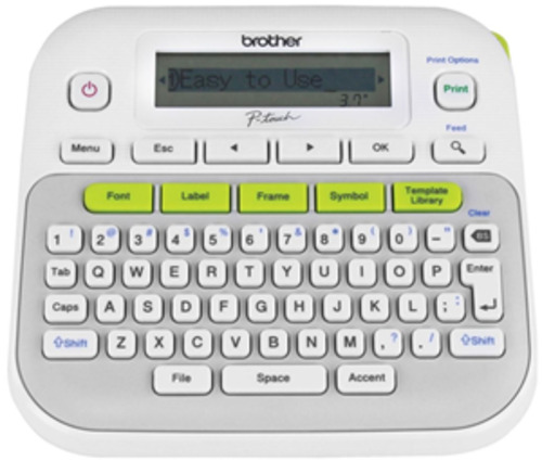 Brother Printers & Accessories: Brother PTD210 P-Touch Desktop Label Printer