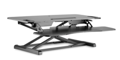 Hardware: Digitus Ergonomic Height Adjust Workspace Riser - Sit/Stand - Black